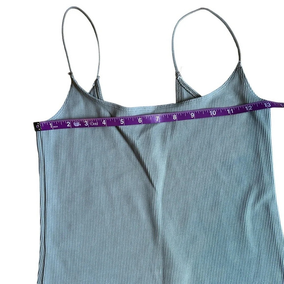 Abercrombie & Fitch Soft AF collection body con mini dress sage green size s - Picture 3 of 10